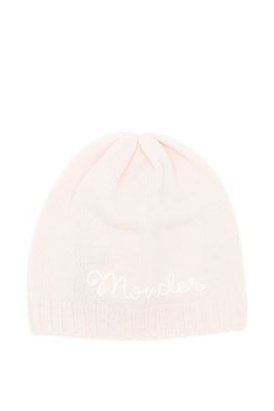 cappello in lana rosa MONCLER KIDS | K29513B00014M4281506